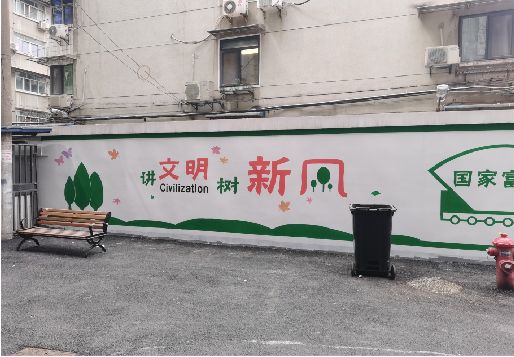白河社区墙绘